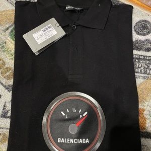 Balenciaga mens polo shirt